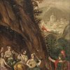 Gemälde, Musikanten vor einem Felsen