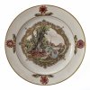 Teller, Flusslandschaft, Meissen um 1740