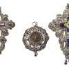 Rosenkranzanhänger, 3 Teile, Nr. 50, 51, 53