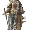 Plastik: Justitia, Holz, Farbfassung