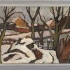 Rieger, A. Winterlandschaft, 20. Jh.