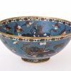 Schale, Cloisonne, Tibet. ø 20 cm.