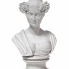 Porträtbüste Königin Therese von Bayern. Nymphenburg um 1808.
