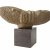 Totem. Afrika, Cross River (Südosten Nigeria). Stein, in Form eines Fisches. L. 41 cm.