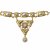 Collier. Perlenbesatz und Altschliffdiamanten. 585 GG.