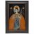 Hinterglasbild. Raimundsreut, 19. Jh. Hl. Katharina. Tempera/Glas. Leicht besch. 26,5 x 16,5 cm.