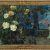 Bocchetti, G., Italien 19./20. Jh. Junges Mädchen neben Rosenstrauch auf Veranda. Öl/Lw. 59,5 x 139 cm. Sign.