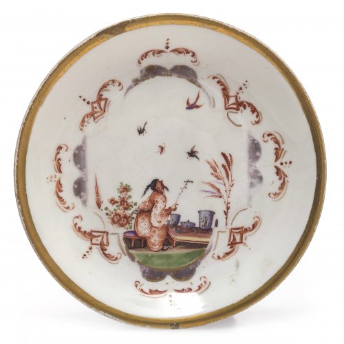 Untertasse, wohl Meissen, 18. Jh.