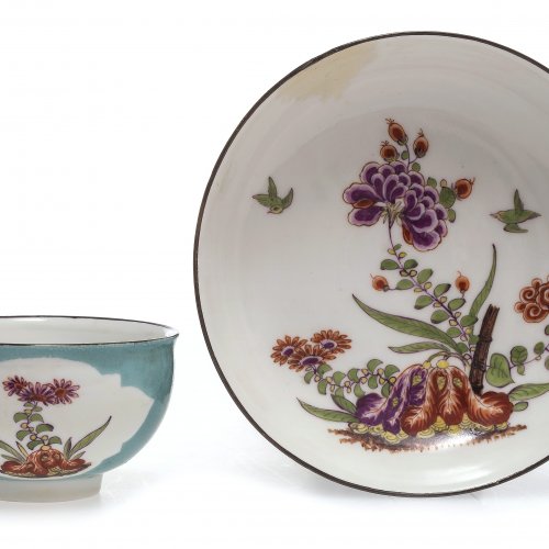 Koppchen mit Untertasse, Meissen 18. Jh.