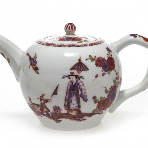 Teekanne, Meissen um 1730