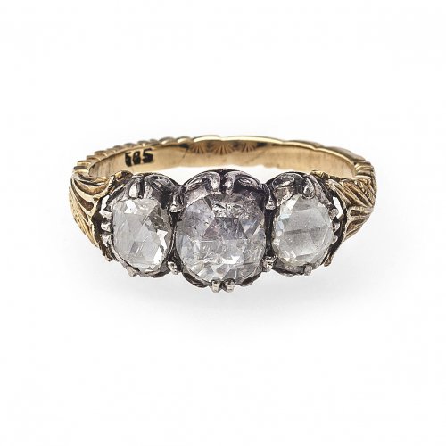 Ring mit Diamantrosen, Nr. 18