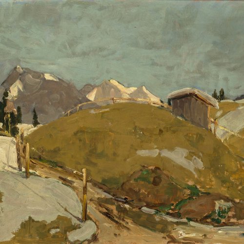 Elmiger, Franz zugeschrieben, Gebirgslandschaft