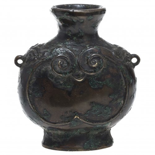 Snuffbottle, Bronze