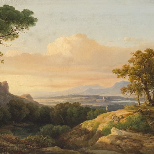 Marko, Carl II. Südliche Landschaft. Rest.