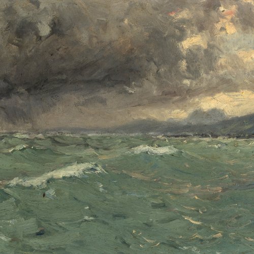Schönchen, Leopold, bewegte See