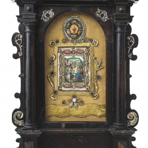 Hausaltar mit Paradiesgärtlein