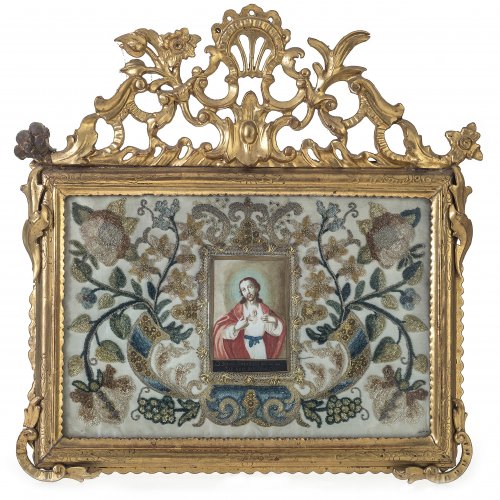 Klosterarbeit. Süddeutsch, 18./19. Jh.