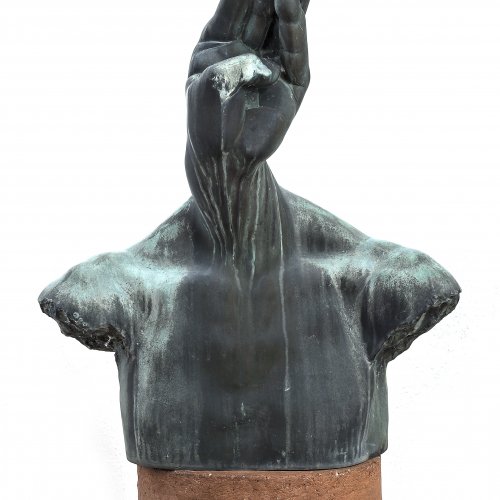 Deutsch, 20. Jh. Bronze. H. 