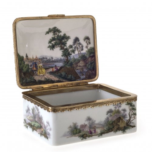 Tabatiere, Meissen, um 1760.