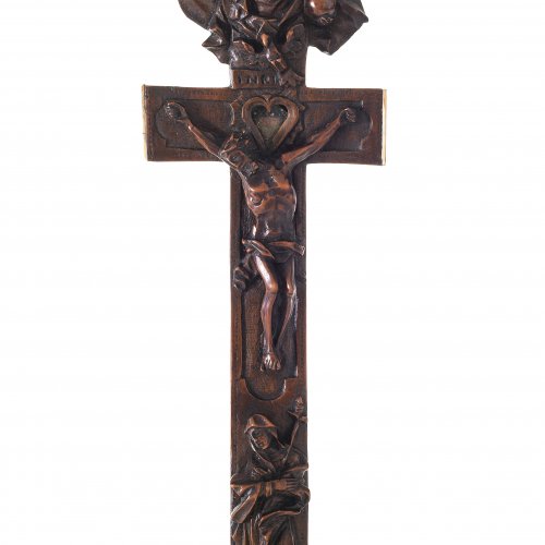 Kreuz, Oberammergau. Mit Reliquien