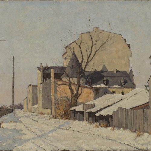 Neumüller, Bodo. 20. Jh. Öl/Lw. 36 x 49 cm. Sign.