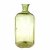 Große Vorratsflasche. Olivgrünes Glas, sechsfach gekantet. Kratzspuren. H. 43 cm.