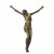 Corpus Christi. Bronze, vergoldet. Berieben, best., H. 30 cm.