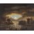 Niederlande, 18./19. Jh. Flußlandschaft im Mondlicht. Öl/Holz. 42 x 52 cm. Rest., unsign.