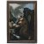 Hinterglasbild. Hl. Franz von Assisi. Schweiz/Italien. Farbablösungen. 46 x 30 cm.