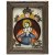 Hinterglasbild, Raimundsreut, 19. Jh. Herz Jesu in Rundkartusche. Tempera/Glas. Farbabrieb. 20 x 15 cm.
