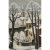 Mutter, Johann. Blick auf eine verschneite Stadt. Öl/Hartfaser. 89 x 59 cm. Monogr., dat. 40