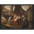 Poehlenburgh, Cornelis van, Nachfolge. Aktäon belauscht Diana und ihre Nymphen bei einer Rast nach der Jagd. Öl/Holz. 33 x 45 cm. Rest., unsign.