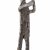 Eisenvotiv. Betende menschliche Figur. H. 18 cm.