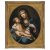 Italien, 17. Jh. Madonna mit dem Jesuskind. Öl/Lw. 74 x 60 cm. Rest., doubl. Unsign.