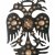 Pestsegen. Doppeladler. Steinbockhorn. Mittig Reliquien, bez. S. Vitius. Besch. H. 19 cm.