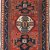 Teppich. Kasak, rotgrundig, um 1920  215 x 154 cm.