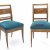 Zwei Stühle. Deutsch, 19. Jh. Kirschbaum. H. 87 cm. Sitzhöhe 47 cm. Erg., besch.