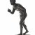 Deutsch, 19. Jh. Athlet, nach antikem Vorbild. Bronze, geschwärzt. H. 28 cm.