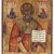 Ikone. Russland, 18./19. Jh. Hl. Nikolaus. 44,5 x 37 cm.