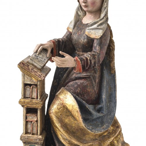 Maria. Süddeutsch, um 1500. H. 92,5 cm.