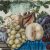 Russische Miniaturmalerin, 19. Jh. Früchtestillleben. Gouache/Elfenbein. 7 x 10 cm. Berieben. Rückseitig bez.: 