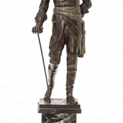 Kaesbach, Rudolf, Standfigur Friedrich des Großen, Bronze