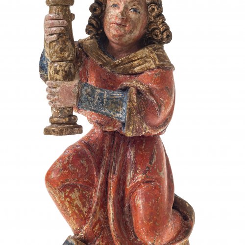 Leuchterengel, Schwaben um 1490