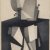 Schiffers, Arno, Kubistische Komposition. Bleistiftzeichnung, 44 x 26 cm.