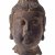 Kopf eines Bodhisattva (Guanyin). China Song-Dynastie, 13. Jh. H. 22 cm.