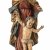 Maria mit Jesuskind auf Schlange, Holz, Farbfassung.