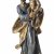 Hl . Josef mit dem Jesuskind, Holz, Farb- und Goldfassung, 18. Jh. H. 36 cm.