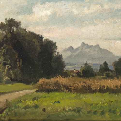 Halberg-Krauss, Fritz. Oberbayerische Landschaft
