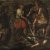 Venedig, 17. Jh. Achilles und Penthesilea. Öl/Lw. 150 x 173 cm.