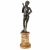 Athlet, Bronze. Norditalien, 16./17. Jh. Auf Holzsockel. H. Figur 25 cm.